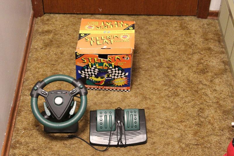 Steer N Play - Playstation steering wheel