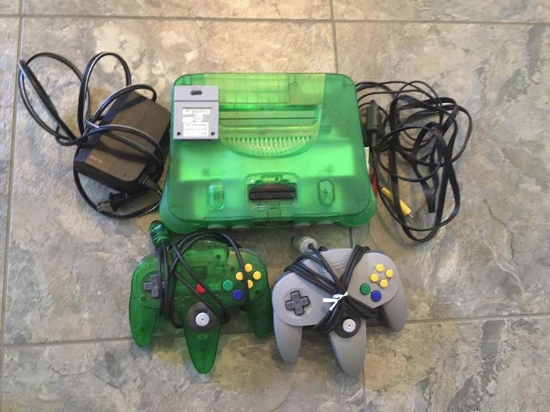 Green Nintendo N 64