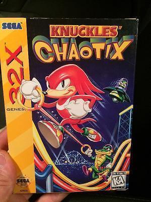 Knuckles chaotix 32x