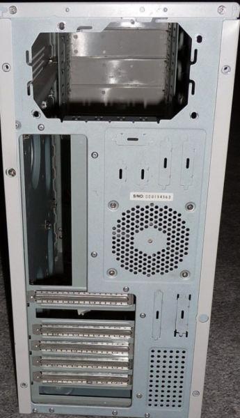 new unused ATX case, 2 80mm fans, $10