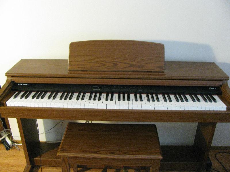 Kurzwell piano with electric piano features