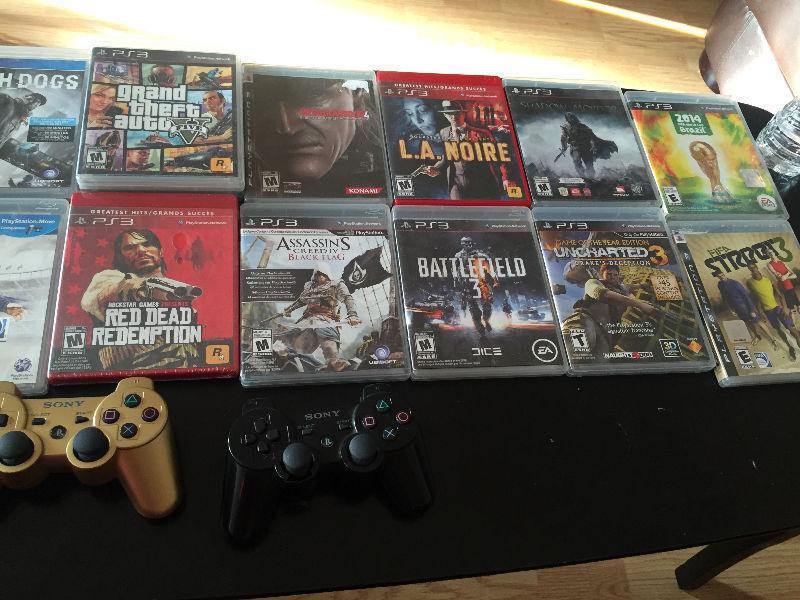 PS3 controllers and different games make an offer