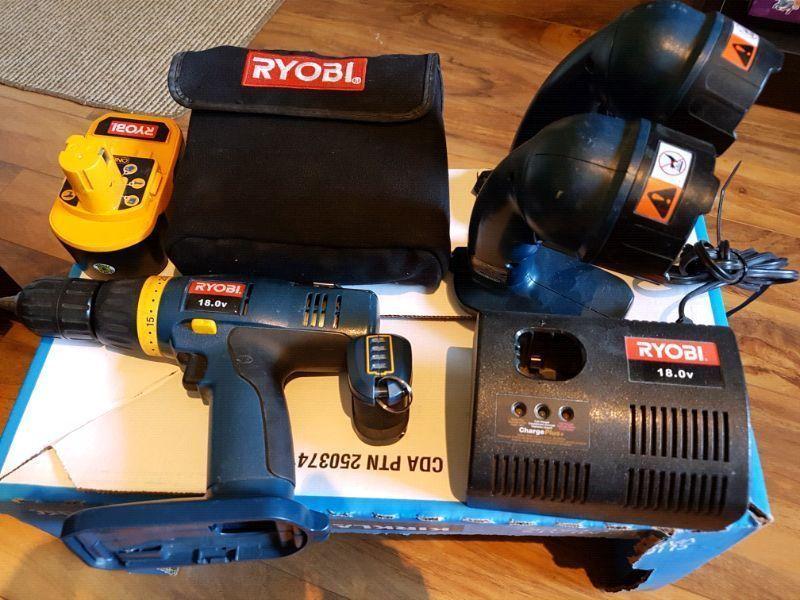 Ryobi 18 volt Drill and Other Ryobi Stuff