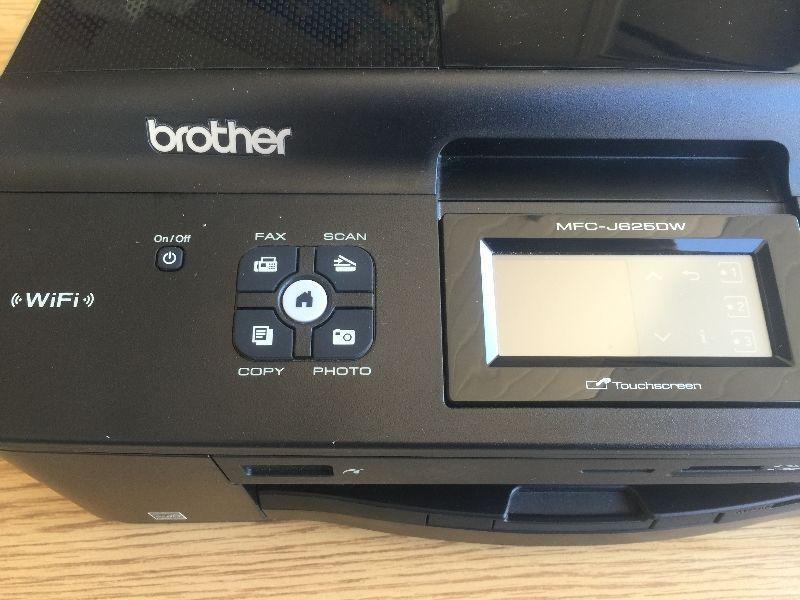 brother MFC-J625DW Printer (WIRELESS COLOUR INKJET 5-IN-1 TWO-SI