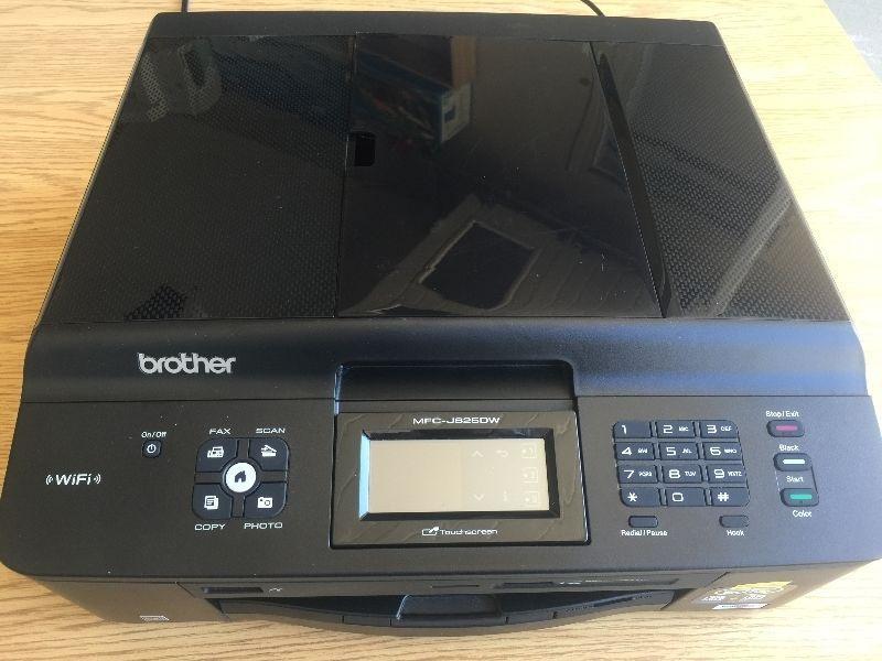 brother MFC-J625DW Printer (WIRELESS COLOUR INKJET 5-IN-1 TWO-SI