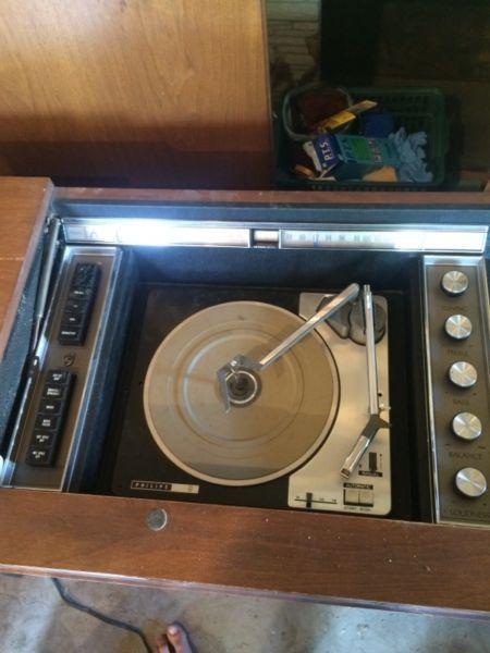Cabinet Record Player