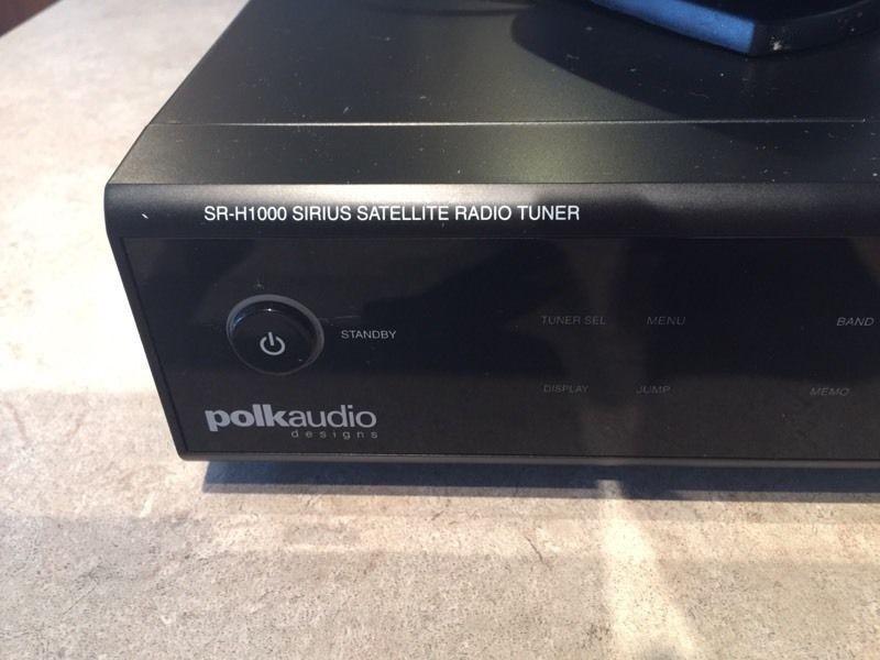 Polk Audio SR-H1000 Sirius Satellite Radio Tuner