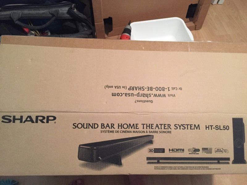 Sharp Sound Bar Home Theatre System