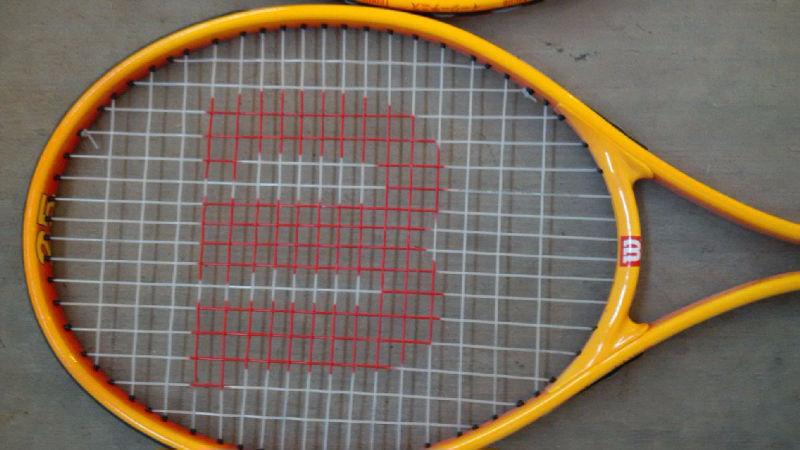 Two Wilson Tennis Raquets