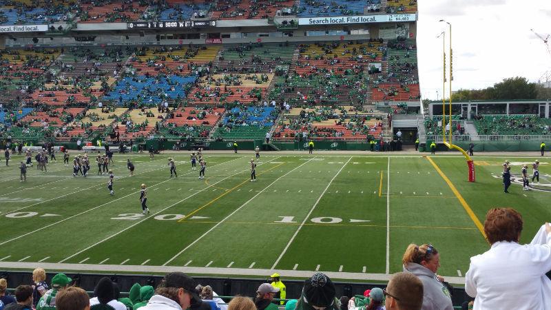 2 tickets to Riders vs Stamps