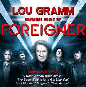 Foreigner's Lou Gramm July 25th great floor tickets