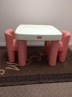 Little Tykes Table and Two Chairs
