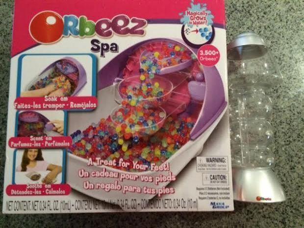 Orbeez Lamp and Spa Package with New Orbeez