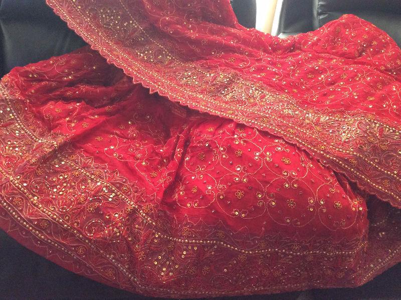 wedding/bridal dress[indian \pakistani sharara]