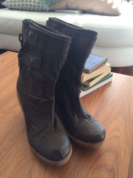 DKNY high heel boots