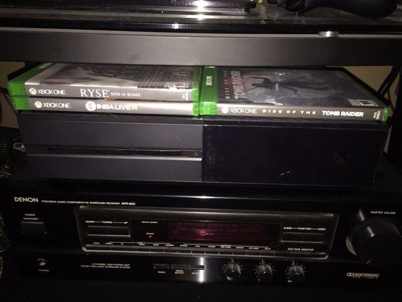 Xbox one with games