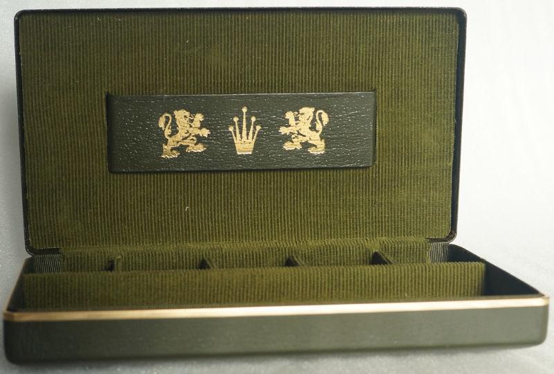 Vintage Rolex Valet Case a Mens Jewelry Box for Watch Cufflinks