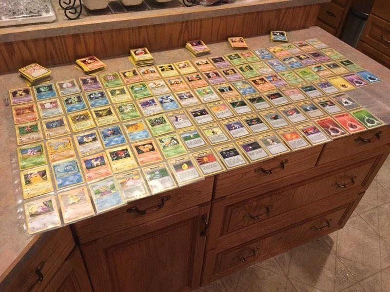 First Generation Pokemon Cards - Complete Base Set!