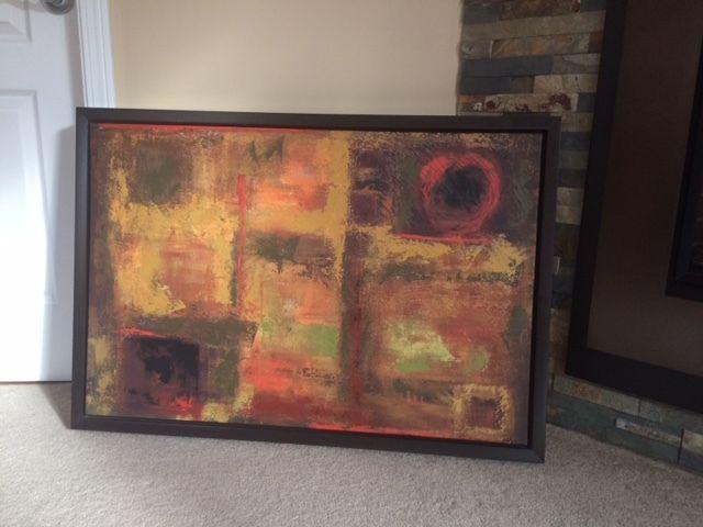 Attractive abstract painting from Homesense