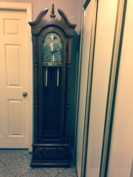 Vintage Ridgeway Grandfather Clock (model #5137)