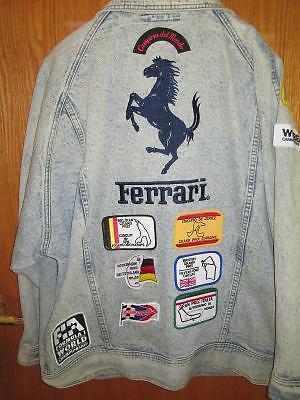Ferrari denim jacket