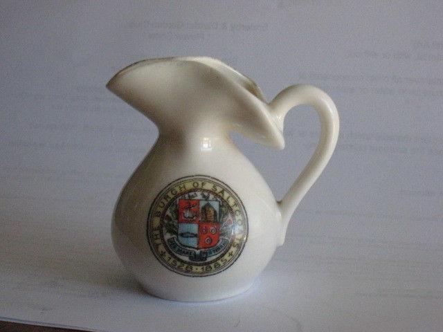 Gemma Crested Miniature Souvenir Pitcher