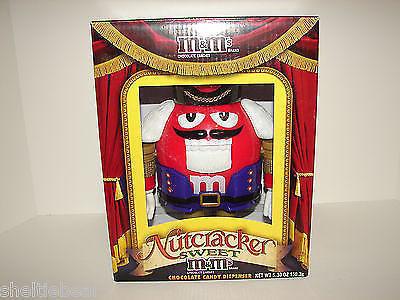 M&M Nutcracker Dispenser Red