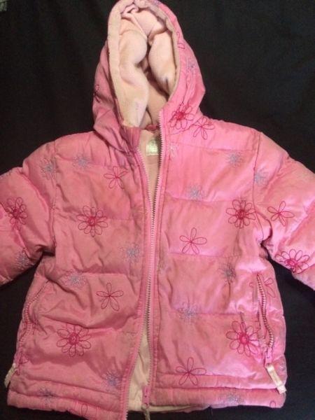 Winter jacket and snow pants size 2T