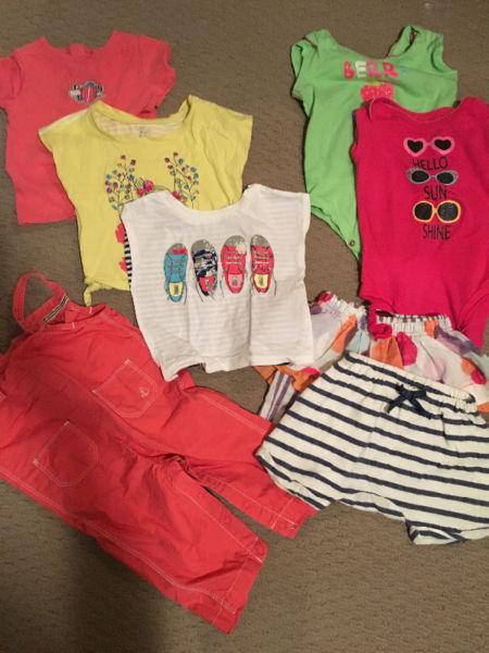 Cute Baby girl clothes for sale - excellent condition