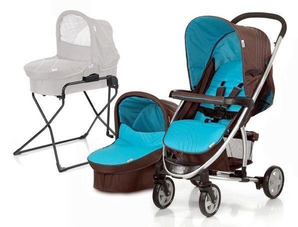 Hauck-Malibu stroller with bassinet and stand (3 ps.)