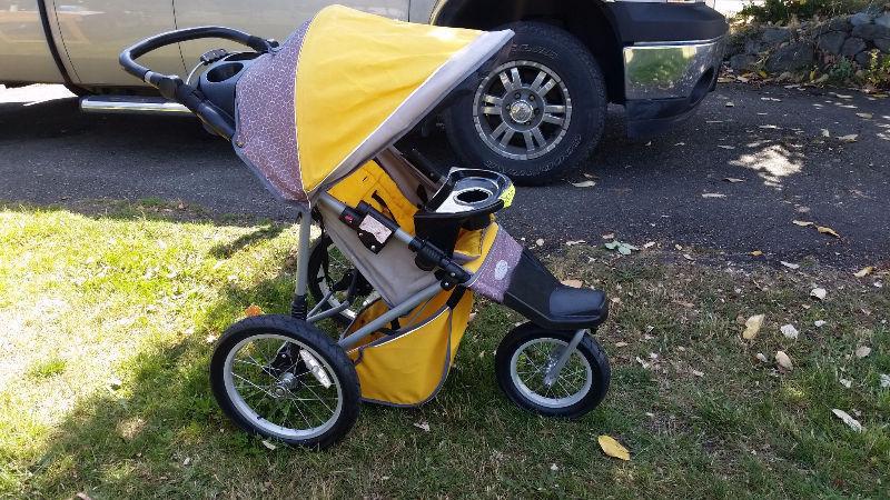 Instep jogging stroller with built in rain cover