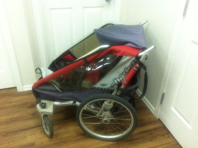 Chariot 2 child stroller/ bike carrier