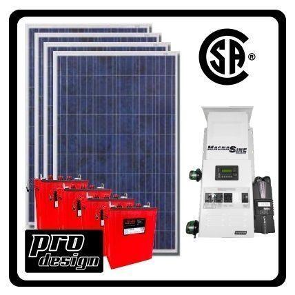 Solar Off-Grid Home or Cabin Kits
