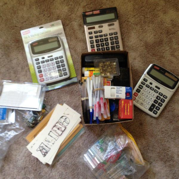 OFFICE SUPPLIES FOR SALE !