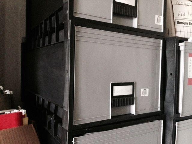Storex Stacking Archive/File Drawer, Legal