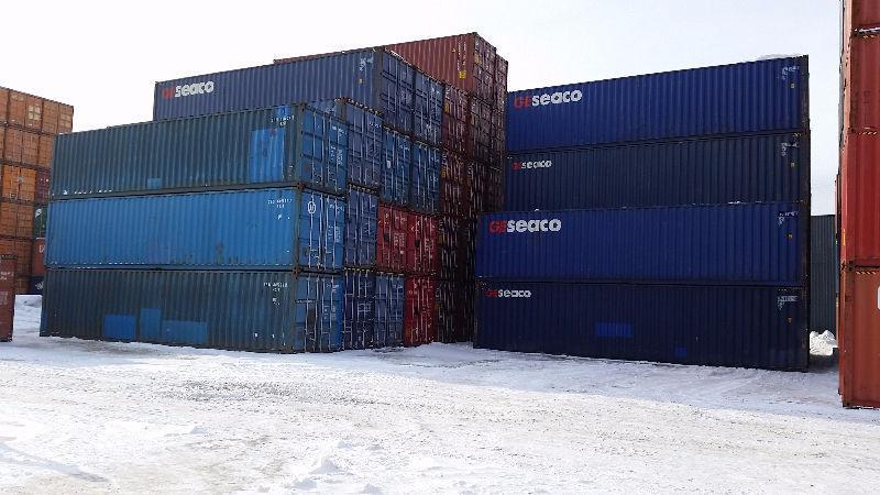 Storage Shipping Containers - 40ft and 20ft - SEA CANS