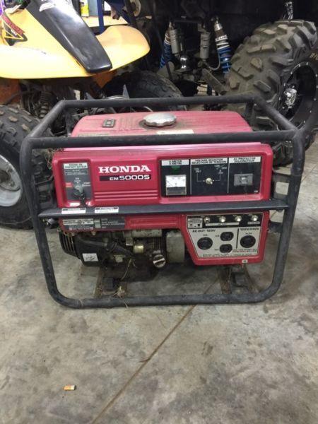 Wanted: Honda Em5000s generator