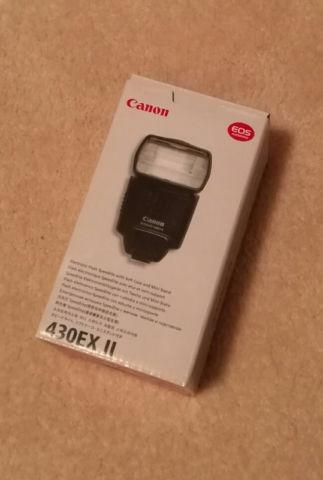 Brand new Canon 430 ex II Speedlite Flash