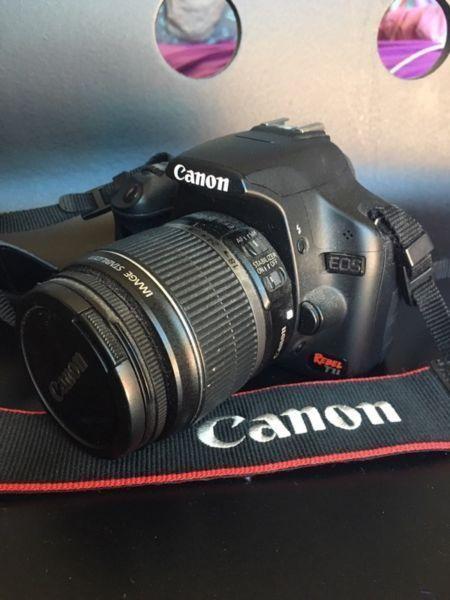 Canon Rebel T1i with accessories