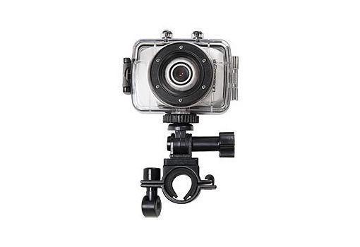 Emerson HD Action Cam with Waterproof Case and Bike Mount