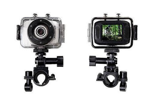 Emerson HD Action Cam with Waterproof Case and Bike Mount