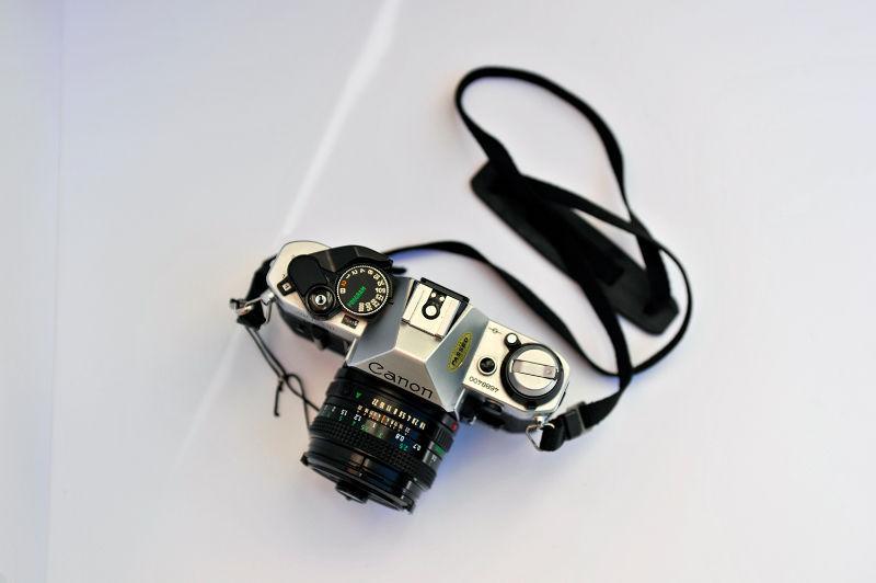 For Sale: Film Camera! Canon AE-1 Program w/ 50mm f1.8 lens