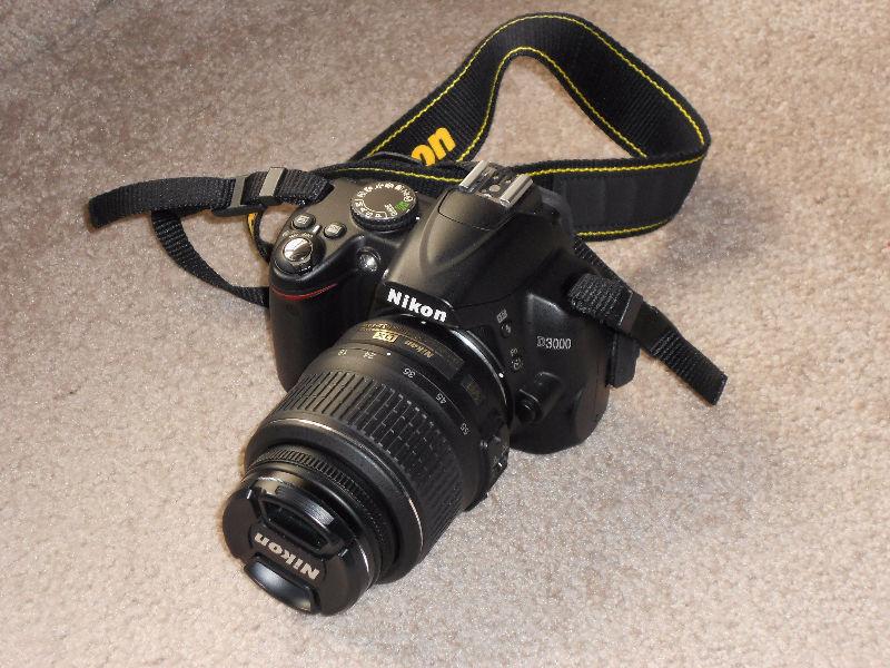 Nikon D3000 DSLR Digital Camera
