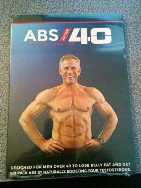 Abs After 40 Workout System DVD - still shrink-wrapped