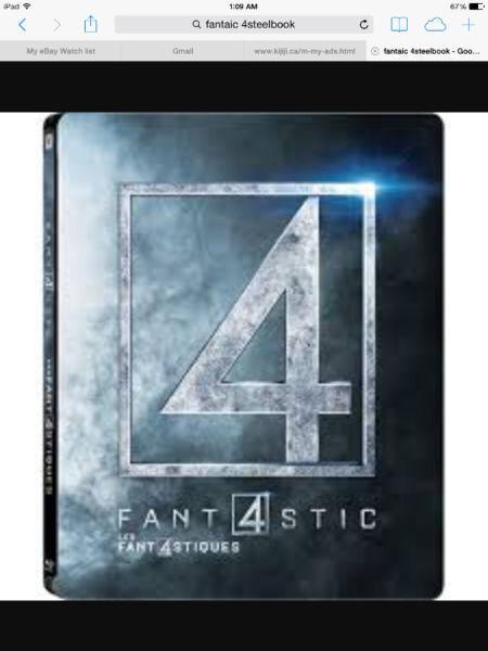 Fantastic 4 steelbook