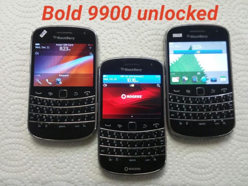 Blackberry Bold 9900 Unlocked Great Condition