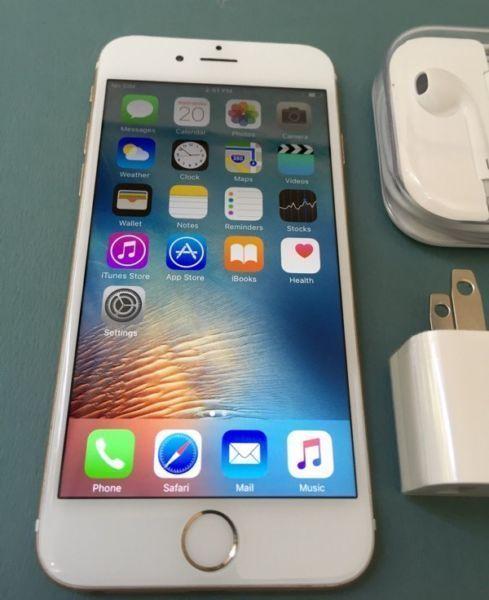 iPhone 6 Gold in great condition w/ accessories