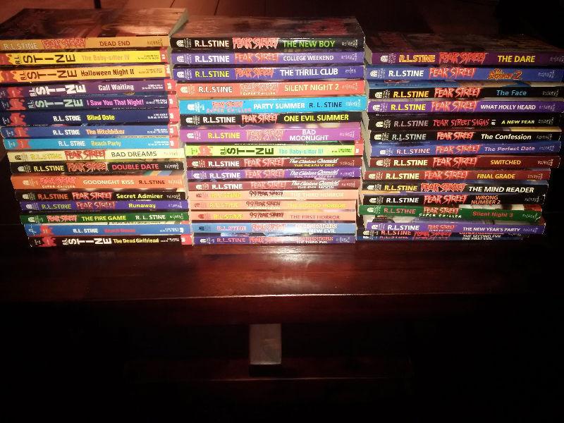 47 RL Stine Books from the 1990s - just $100 for all!