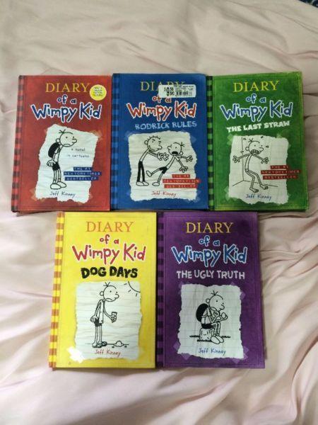 Diary of a Wimpy Kid Books #1-5