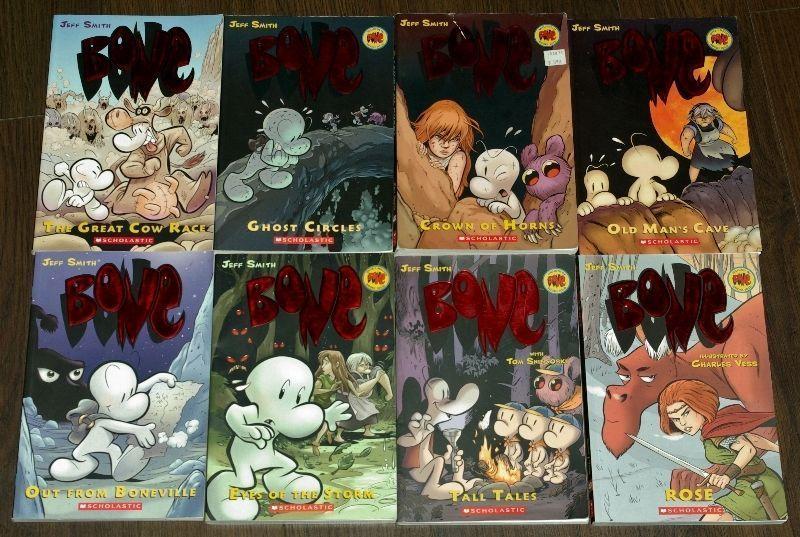 Graphic Novel Bone Books